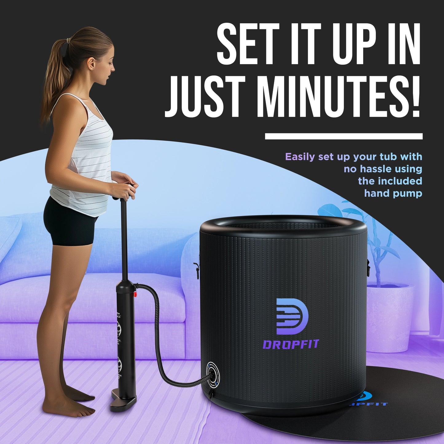 Dropfit Ice Bath (Cold Plunge System)