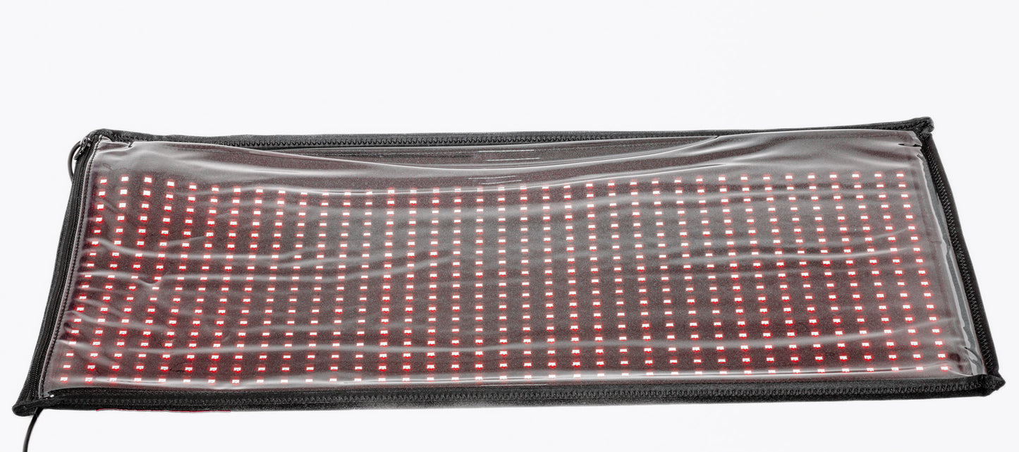 Red Light Pro Devices Large Red Light Therapy Pad – 27" x 11" | 1,998 LEDs | Dual-Wavelength Full Coverage